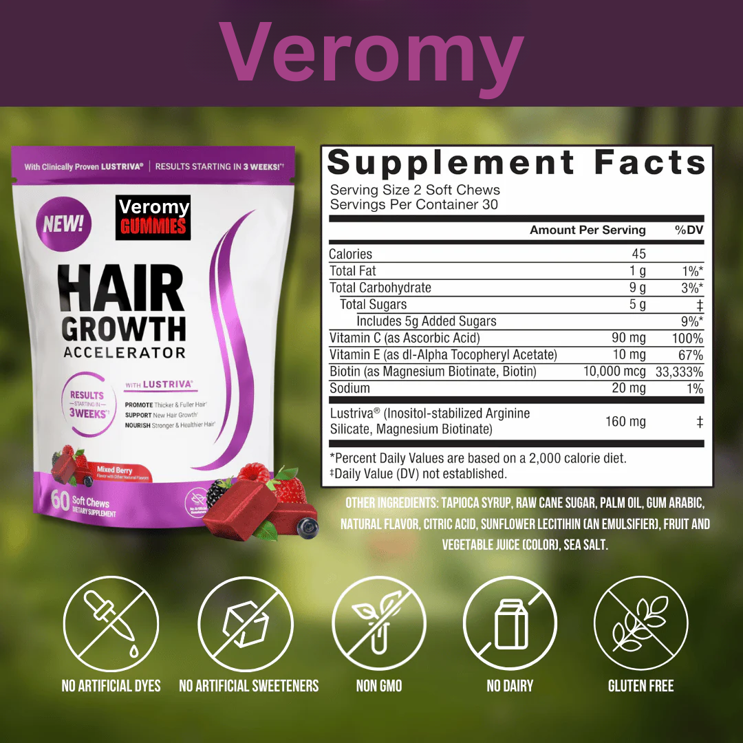 Hair Growth Accelerator Soft Chews